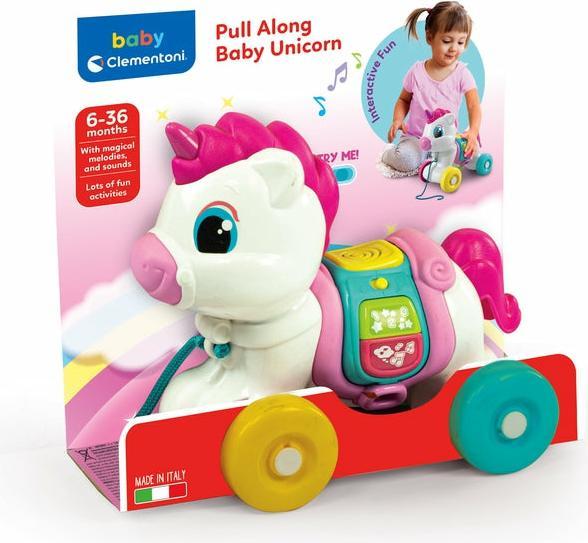Actual product image Clementoni Baby - Unicorn Drawbar