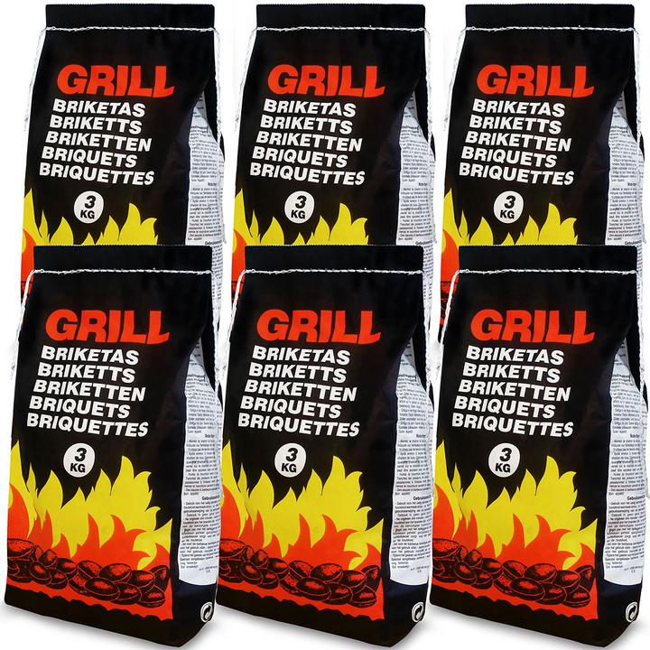Image du produit Deuba Briquettes de charbon de bois (18 kg)