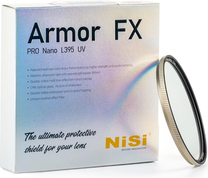 Produktbild Nisi Filter UV Armor FX Pro Nano L395 86mm (86 mm, UV-Filter)