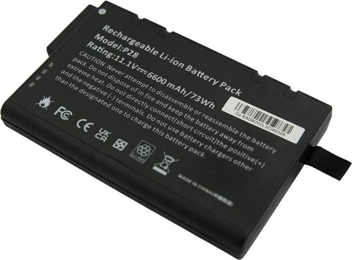 Actual product image Avizar Battery Laptop DR202 11.1V 6.6A (1 Cell, 6600 mAh)