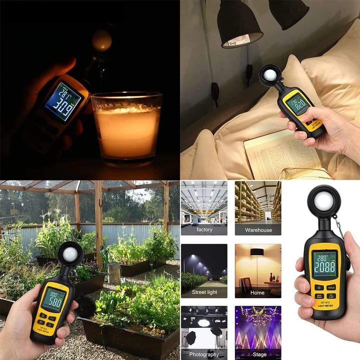 Actual product image Urceri Luxmeter, yellow