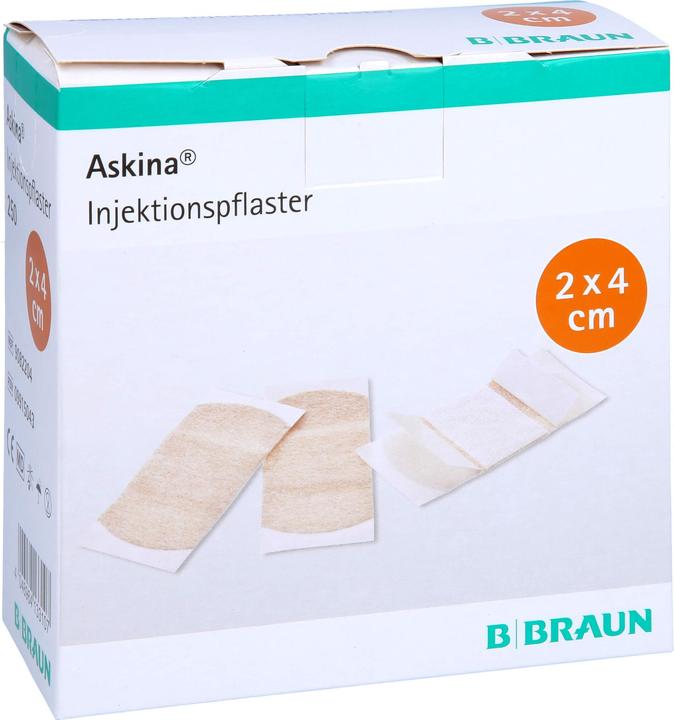 Produktbild B.Braun Askina Inkektionspfl 2x4cm (250 x)