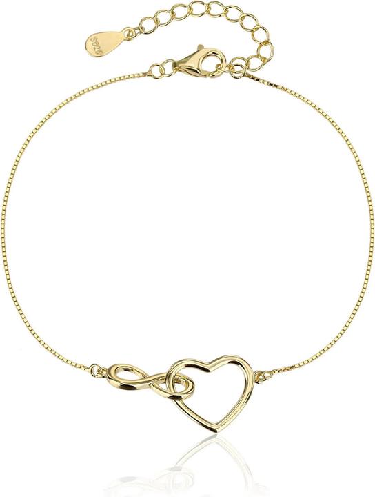 JVD - Fashionable gold-plated bracelet with symbols SVLB0558XJ6GO18