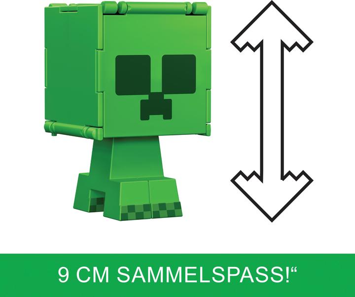 Image du produit Minecraft Flippin' Figure Creeper + Charged Creeper