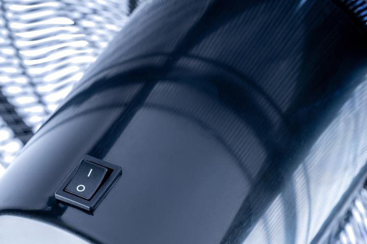 Actual product image Tornado TSF-16W fan / red on black (46 dB)