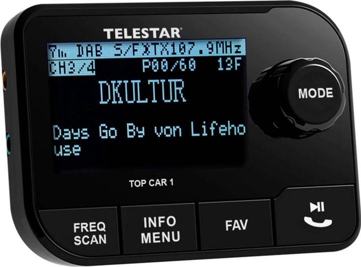 Telestar Top Car 1 (Stabantenne, UKW / MW / LW, DAB/ DAB+)