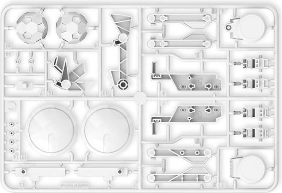 Image du produit Velleman Robot en kit 5 en 1