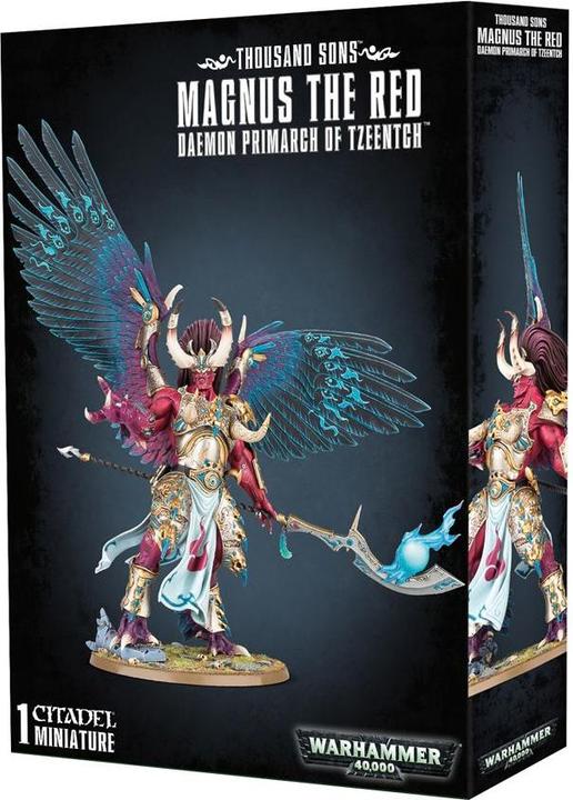 Actual product image Games Workshop Warhammer 40k - Thousand Sons Magnus the Red (Plastic)