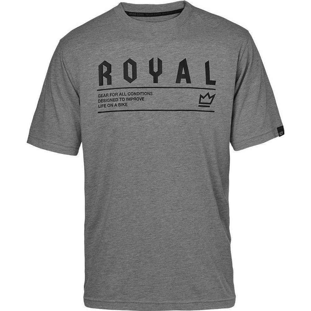 Royal VKB, Herren, Hemd, Core Life, Grau, (XL)