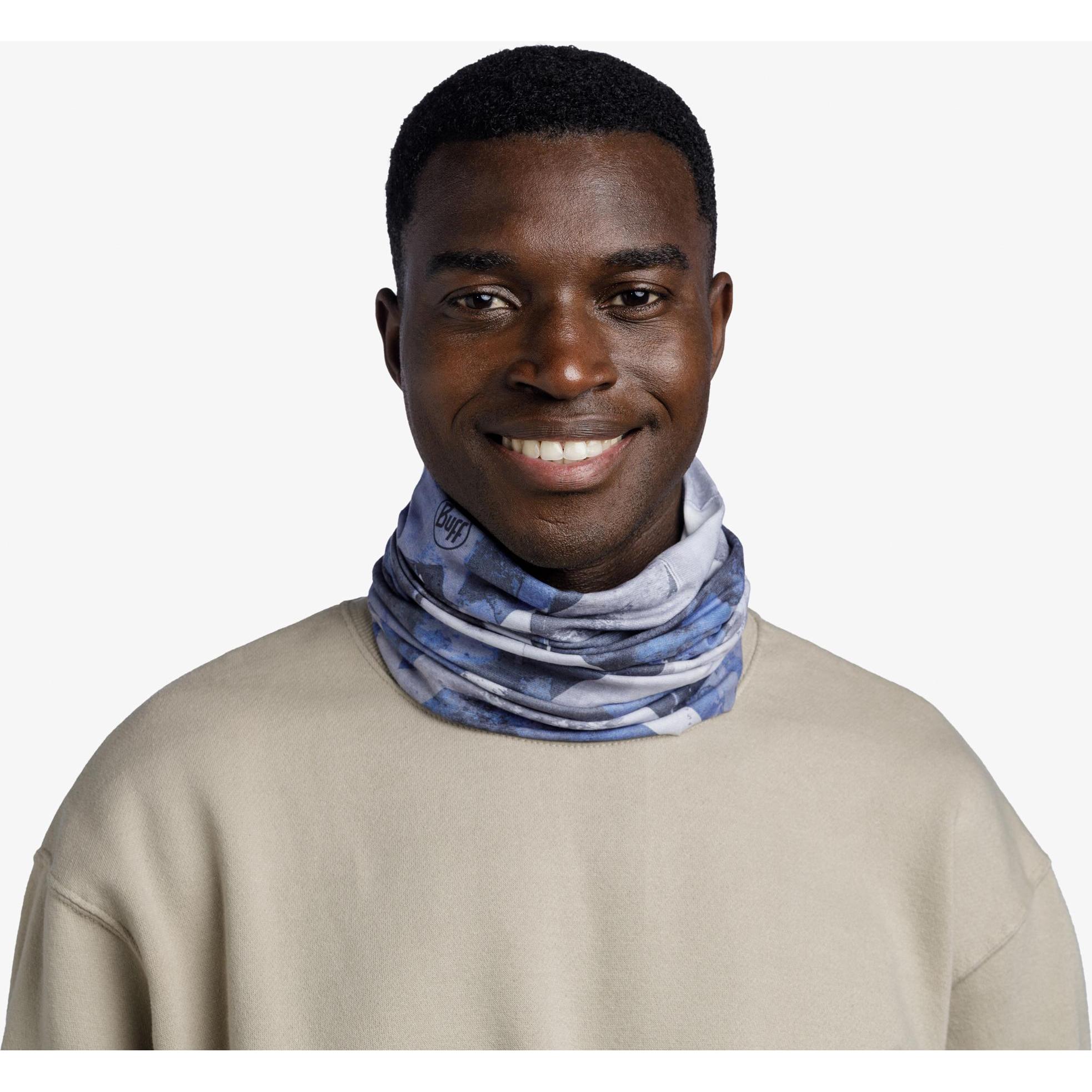 Thumbnail - Buff, Unisex, Schal, Original EcoStretch, Blau