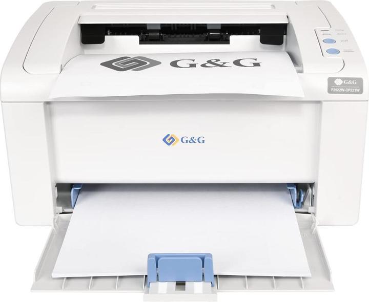 Actual product image G&G Laser printer P2022W white/anthracite (Laser, Black and white)