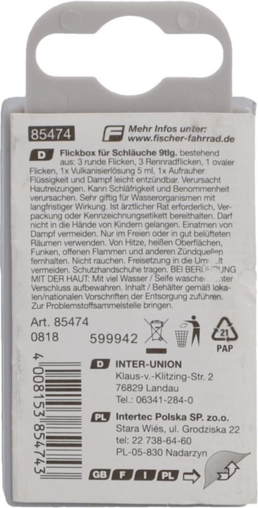 Produktbild Fischer Schläuche