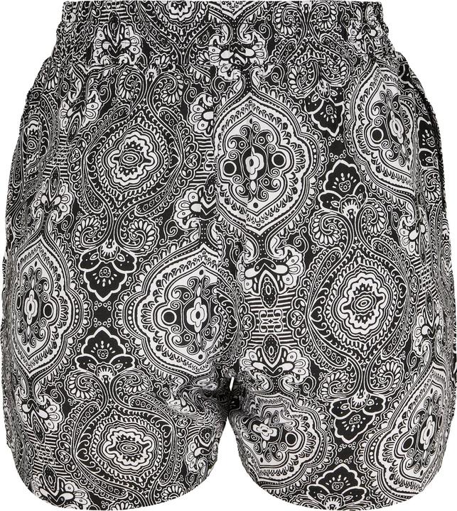 Actual product image Urban Classics Ladies AOP Viscose Resort Shorts (XS)