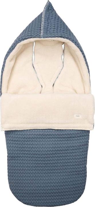 Koeka Buggy Fusssack Plüsch Oslo bluestone