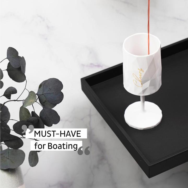 Image du produit Silwy Verre à vin en plastique magnétique Cheers