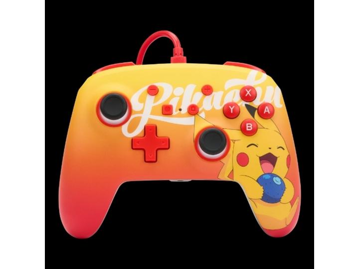 Immagine prodotto PowerA Controller con cavo migliorato per Nintendo Switch - Oran Berry Pikachu (Switch)