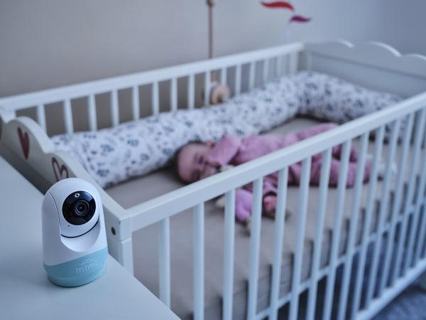 Immagine prodotto ETA | Baby Monitor | 530690000 MIMI | Telecamera flessibile | Bianco/verde (Video e audio, 50 m)