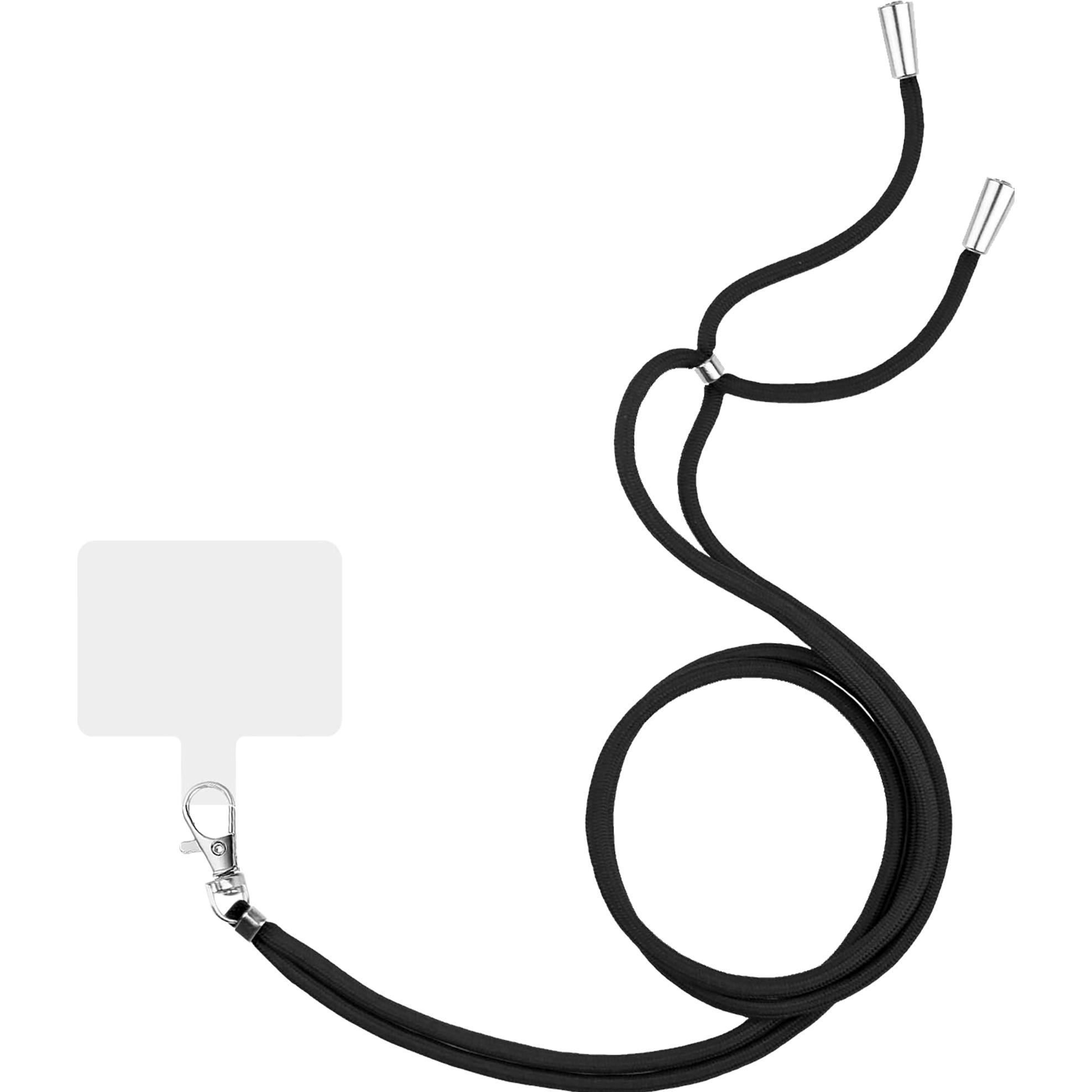 Cazy Handykette Hülle Kompatibel mit Galaxy Xcover7 - Silikon Handyhülle mit Band Necklace Hülle -, Handykette, Transpar...