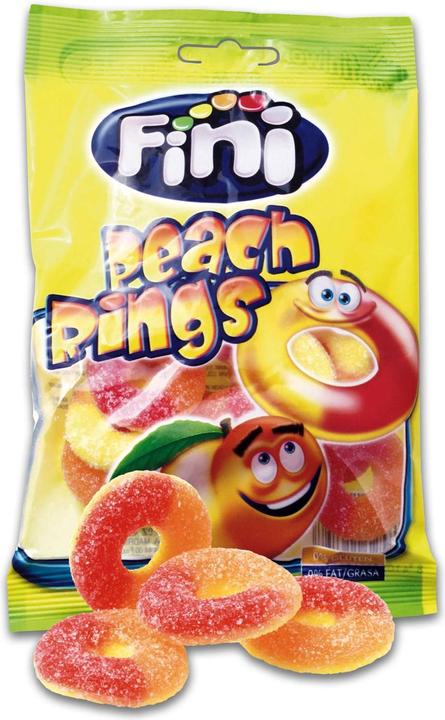Actual product image Fini Peach Rings (100 g)