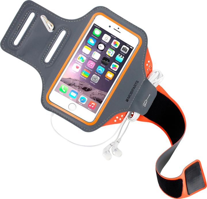 Productafbeelding Mobiparts Comfort Fit Sport Armband Size M Neon Orange