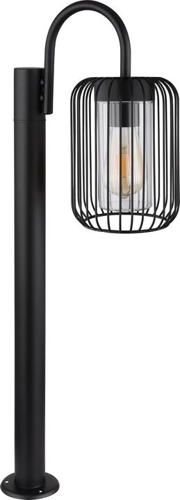 Actual product image Globo Outdoor Lamp Adelheid black matt 1xE27 (E27, IP44)