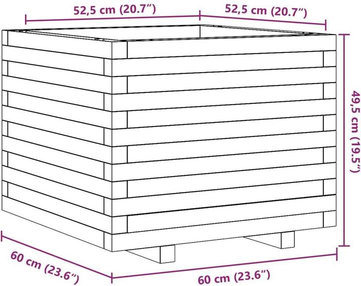 Produktbild vidaXL Pflanzgefäss