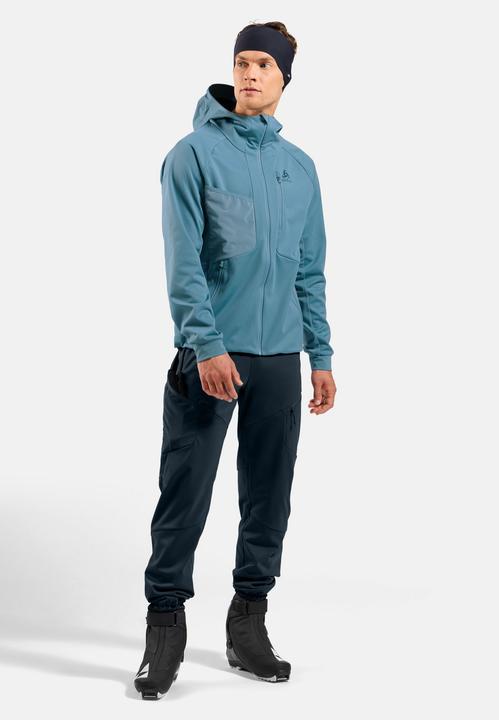 Actual product image Odlo Winddichte Zeroweight X-Warm Langlaufhose (L)