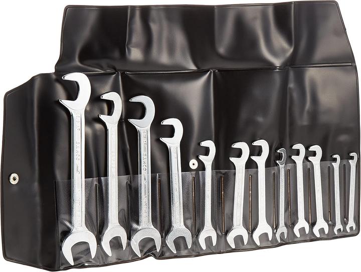 Produktbild Bahco Doppelmaulschlüssel-Satz, Lilliput, Zoll - 12 Stück/Tasche (1/2", 1/4", 11/32", 3/16", 3/8", 5/16", 5/8", 7/16", 7/32", 9/16", 9/32")