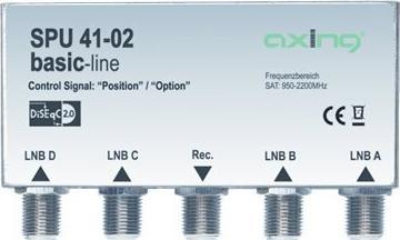 Produktbild Axing DiSEqC-Relais 4/1 (DiSEqC)