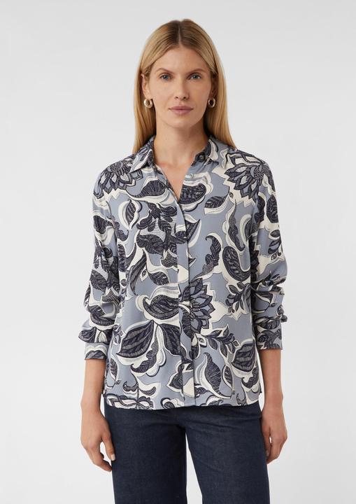 Immagine prodotto Comma Bluse Bluse mit All-over-Print und verdeckter Knopfleiste (40)