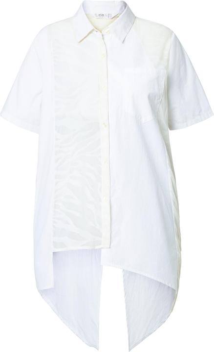 Image du produit Angel of Style Bluse, A-Linie, Spitzeneinsätze, asymmetrischer Sau (60)