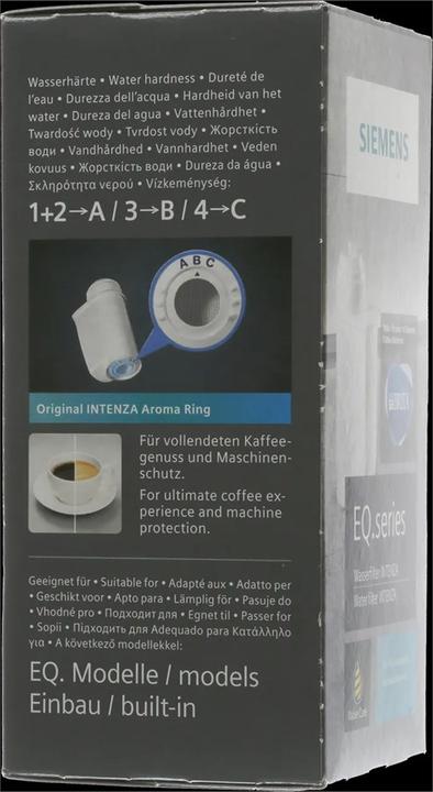 Actual product image Siemens Brita water filter for Siemens fully automatic coffee machines TZ70003