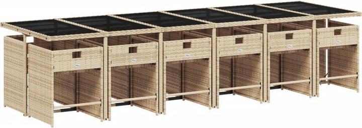 Produktbild vidaXL Garten Essgruppe (330 x 106 x 73 cm)