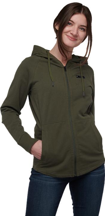 Actual product image Black Diamond W Rise And Climb Fz Hoody (L)