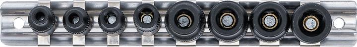Actual product image BGS Tap Adaptor Socket Set 6,3 mm (1/4") / 10 mm (3/8") Drive 8 pcs.