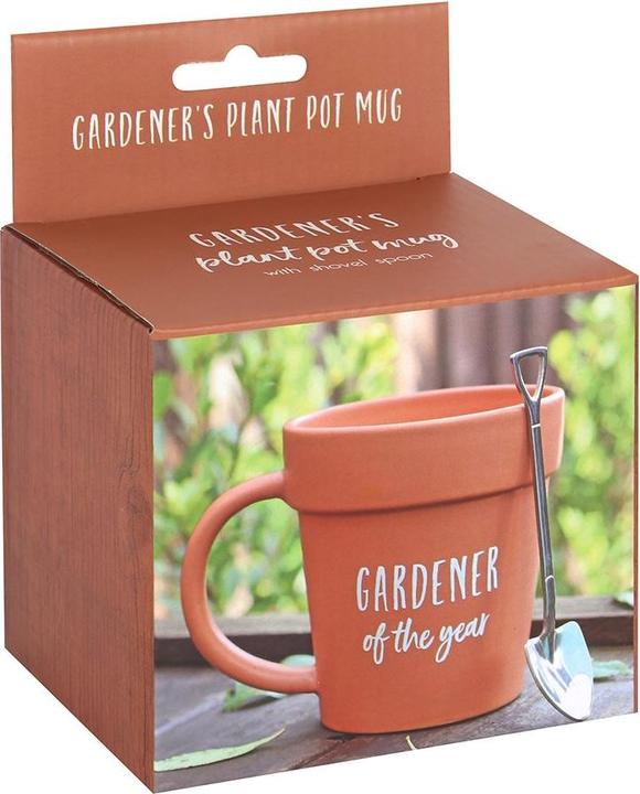 Actual product image Something Different Coffee Mug Gardener Of The Year Flowerpot (1000 ml)