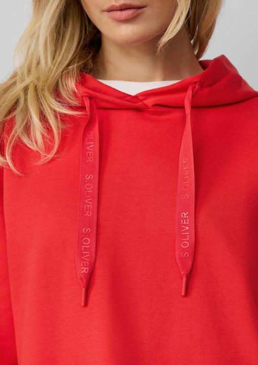 Actual product image S.Oliver Sweatshirt Weiches Kapuzensweatshirt mit seitlichen Schlitzen (34)