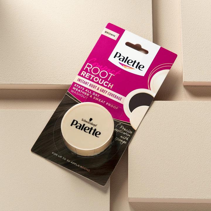 Produktbild Palette Compact Root Retouch Compact Temporary Concealer for Brown 3g Outgrowth Retouching (Braun)
