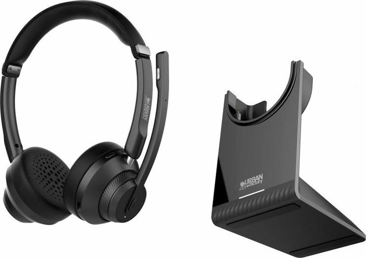 Urban Factory Bluetooth 5.2 Heasdet With Enc And Charging Stand (Sans fil)