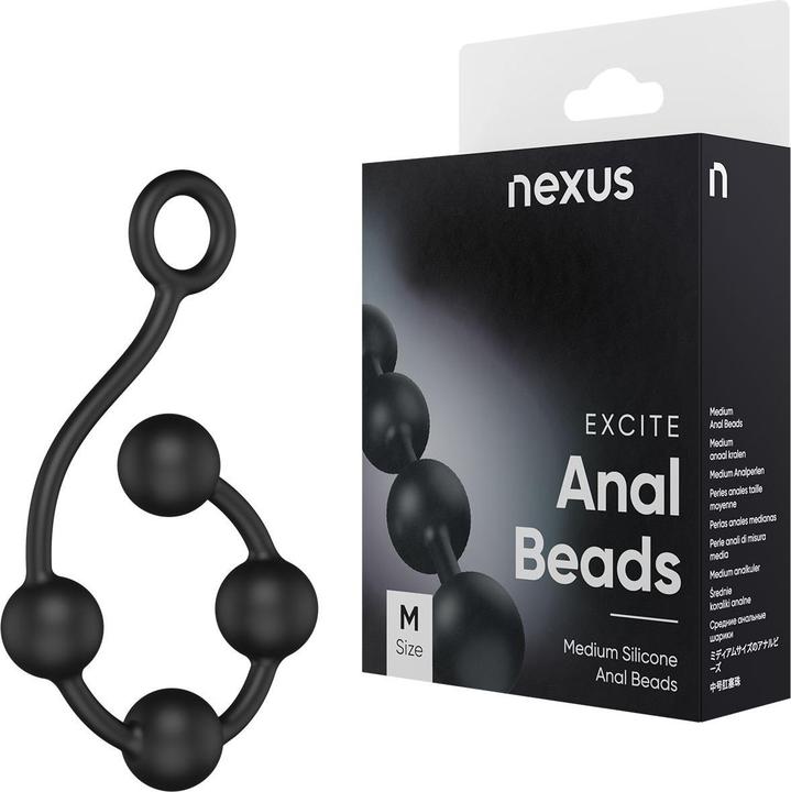Actual product image Nexus EXCITE Silicone Anal Beads
