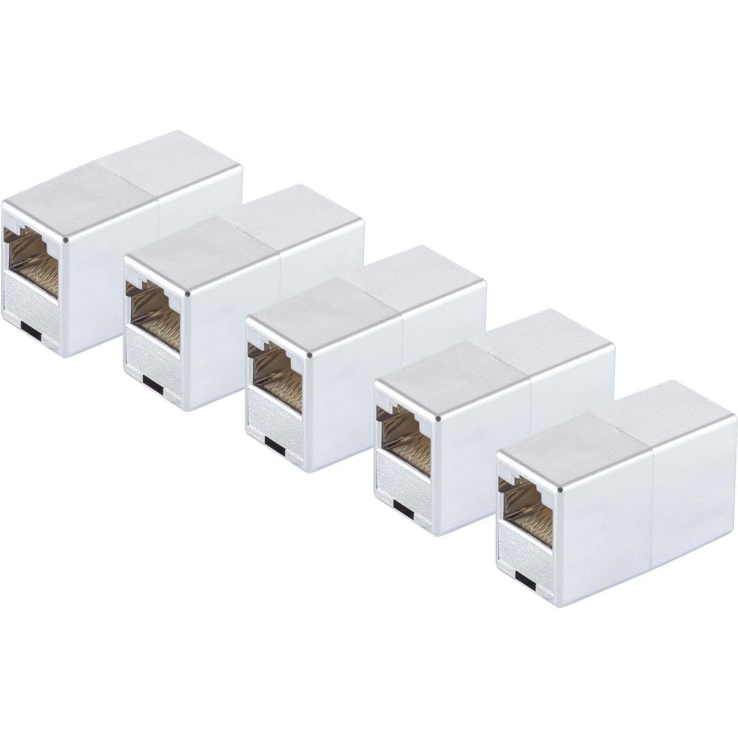 Thumbnail - Shiverpeaks S/CONN maximum connectivity Adapter Modular Patch Verbinder-cat. 5 Kabelverbinder RJ45 -metallisiert, Netzwe...