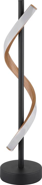 Image du produit Globo Watkins LED Tischleuchte 12,50W Warmweiss Schwarz Matt, Metall 49,3cm 67354T (1380 lm)