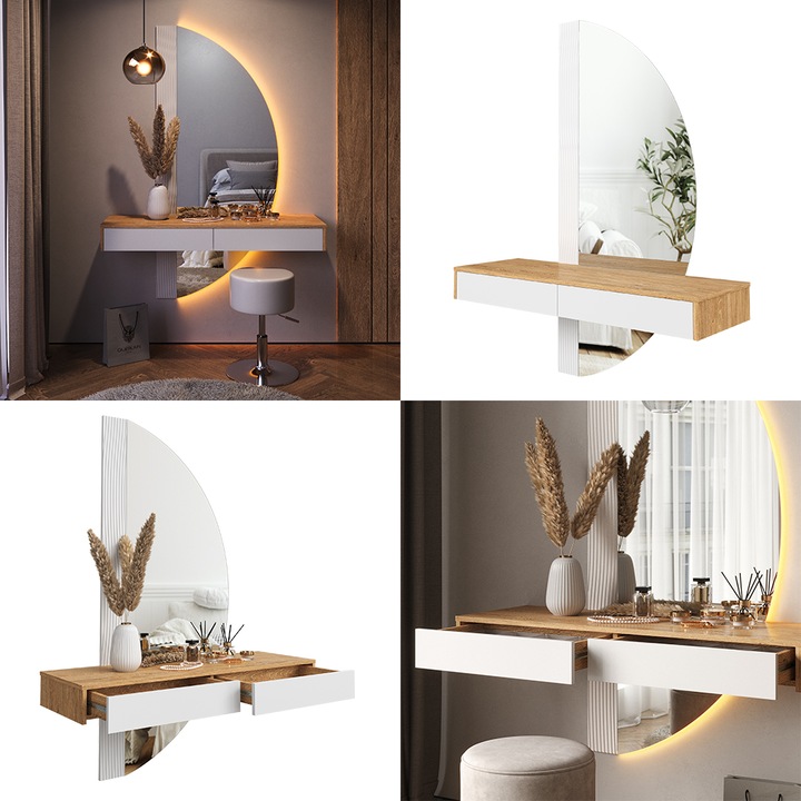 Produktbild Vicco Melisa mit Beleuchtung (120 x 40 x 161 cm)