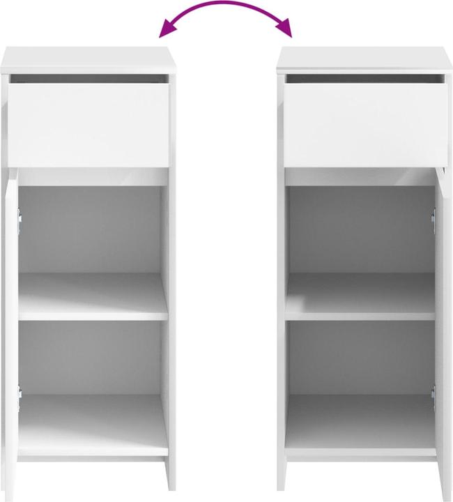 Actual product image vidaXL Badezimmeraufbewahrung (35 x 36.50 x 85 cm)