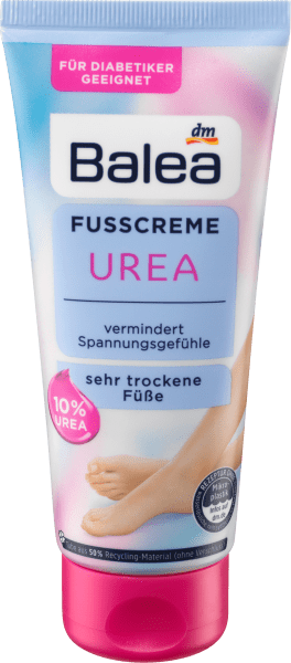 Produktbild dm Balea Fusscreme mit 10% Urea (Fusscrème & Fussgel, 100 ml)