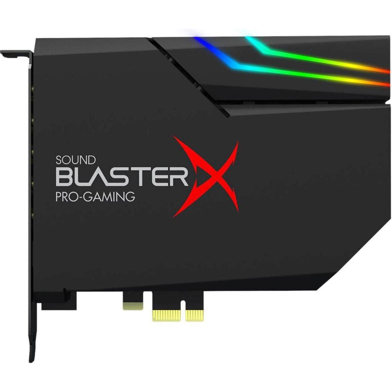 Creative Sound BlasterX AE-5 Plus (PCI-E x1), Soundkarte, Schwarz