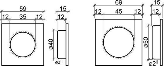 Immagine prodotto Werkstarck Muschelgriffe