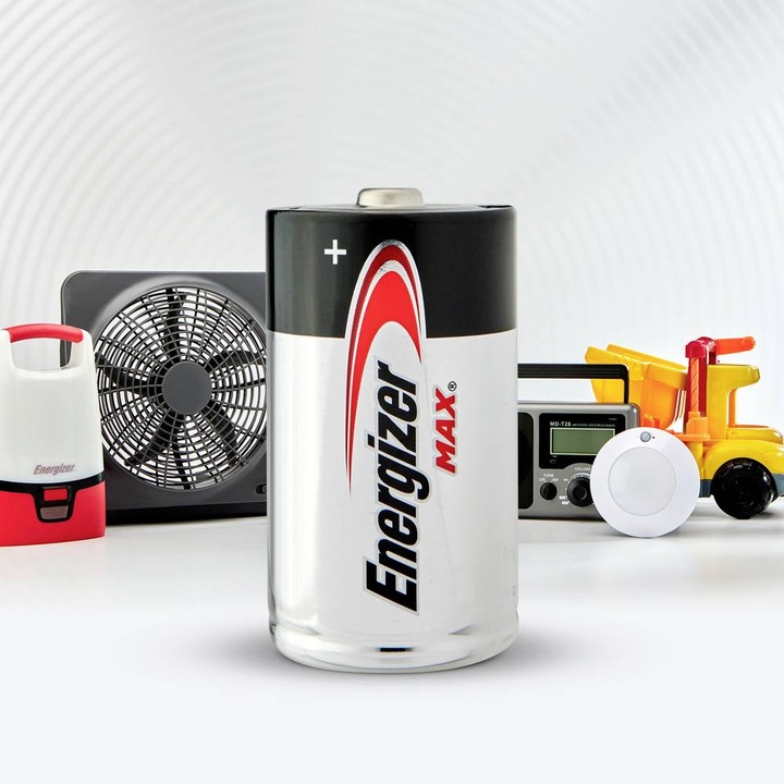 Image du produit Energizer Max Alcaline (2 pcs, D)