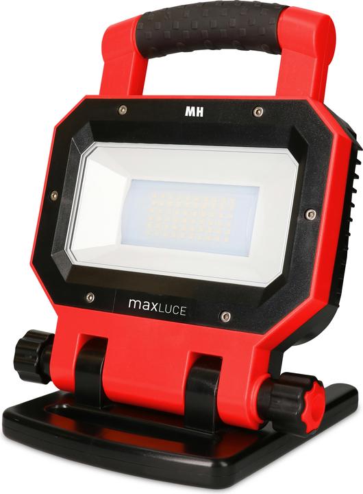 Actual product image Max Hauri LED rechargeable work light "FLOODLIGHT 30 (2500 lm)