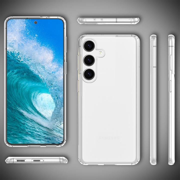 Produktbild Nalia Klare Transparente Hybrid Hülle (Samsung Galaxy S24+)